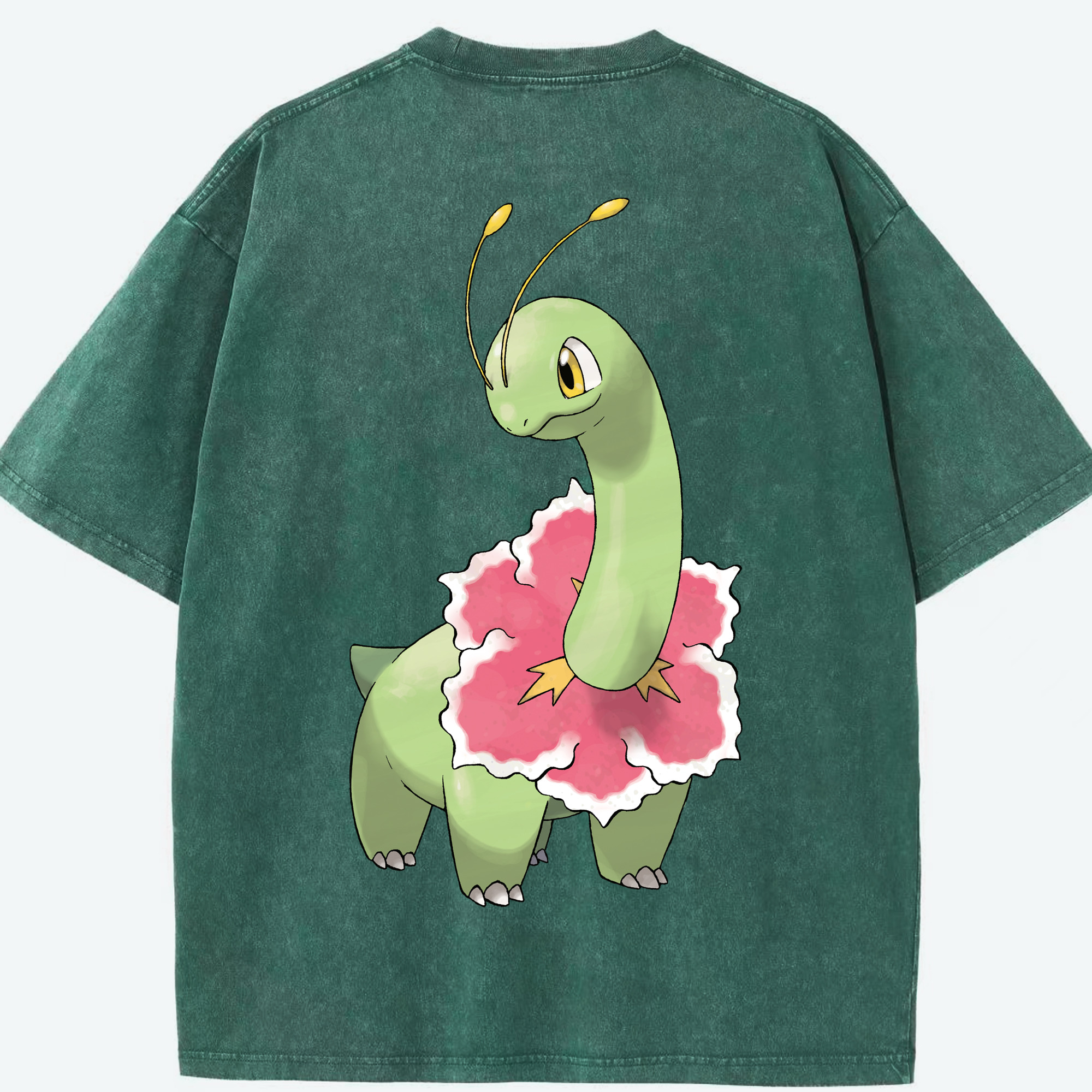 （画像用） ポケットモンスター Pokémon 綿100% ヴィンテージ風 半袖Tシャツ（背面プリント）